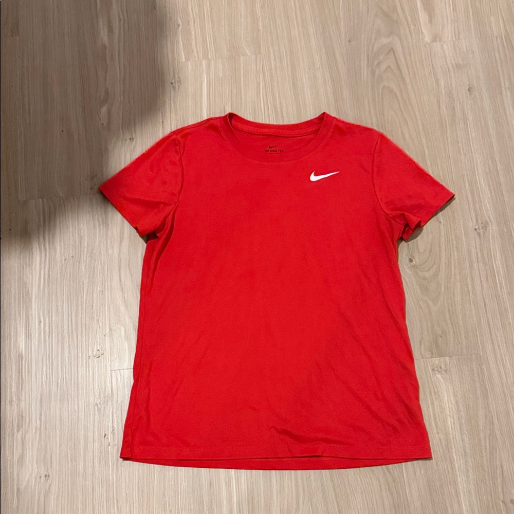 Nike Bright Red Short Sleeve Tee